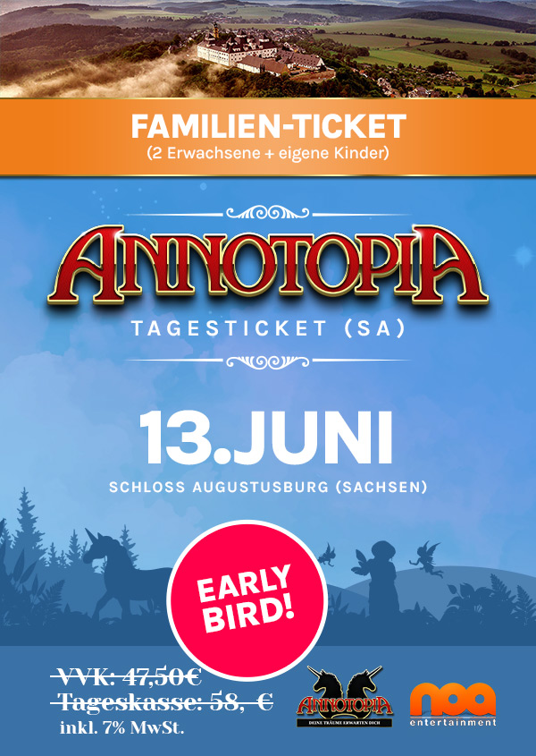Schloss Augustusburg Family Samstag (EARLY BIRD)