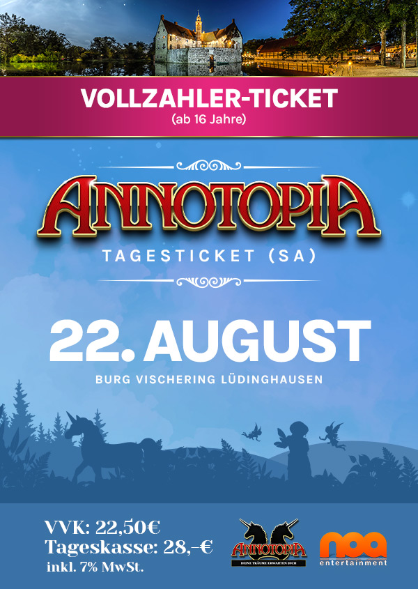 TAGESTICKET (SA) VOLLZAHLER | LÜDINGHAUSEN 2026