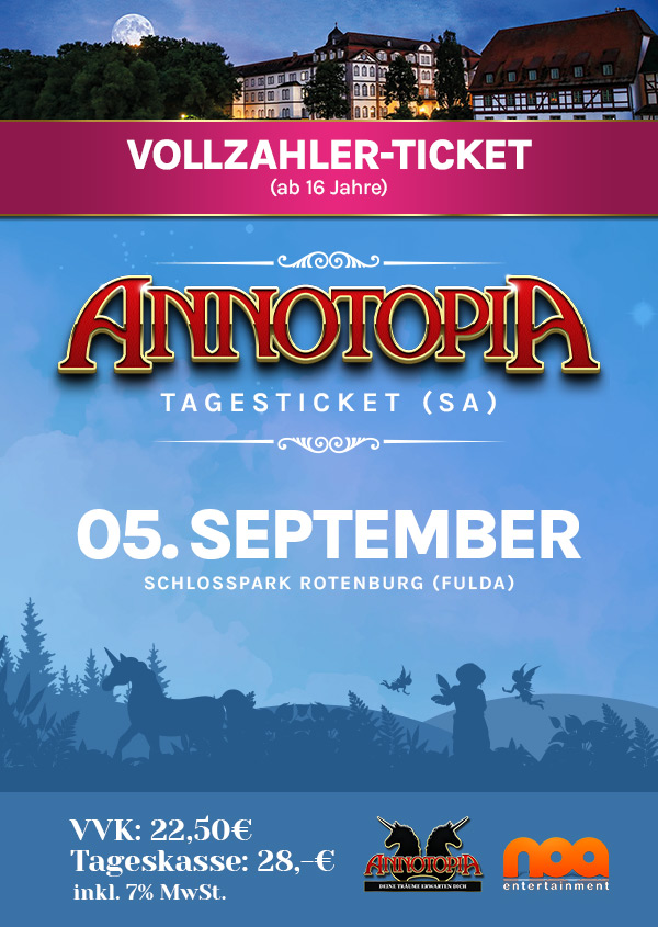 TAGESTICKET (SA) VOLLZAHLER | ROTENBURG (FULDA) 2026