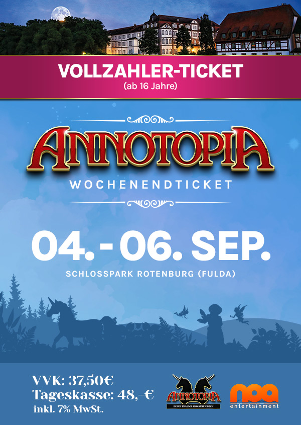 WOCHENENDTICKET VOLLZAHLER | ROTENBURG (FULDA) 2026