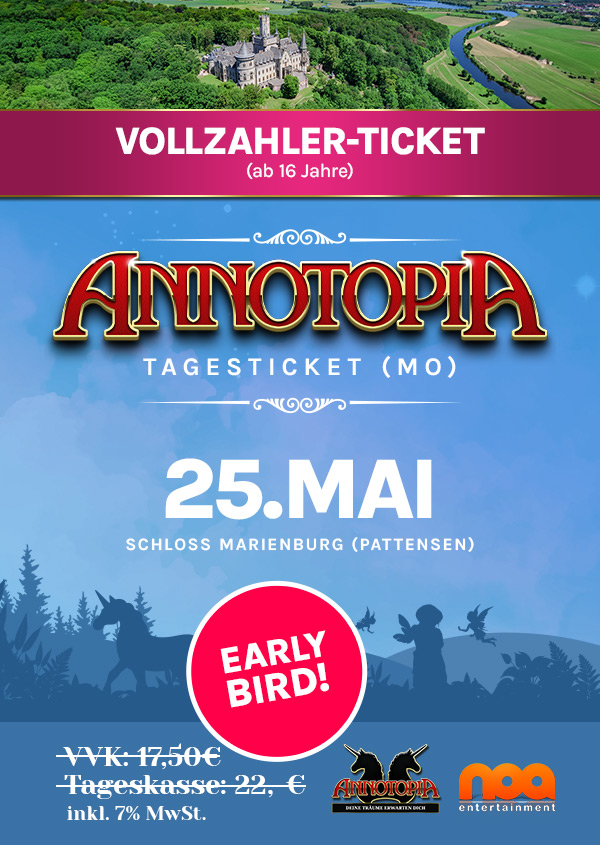 Marienburg Vollzahler Montag (EARLY BIRD)