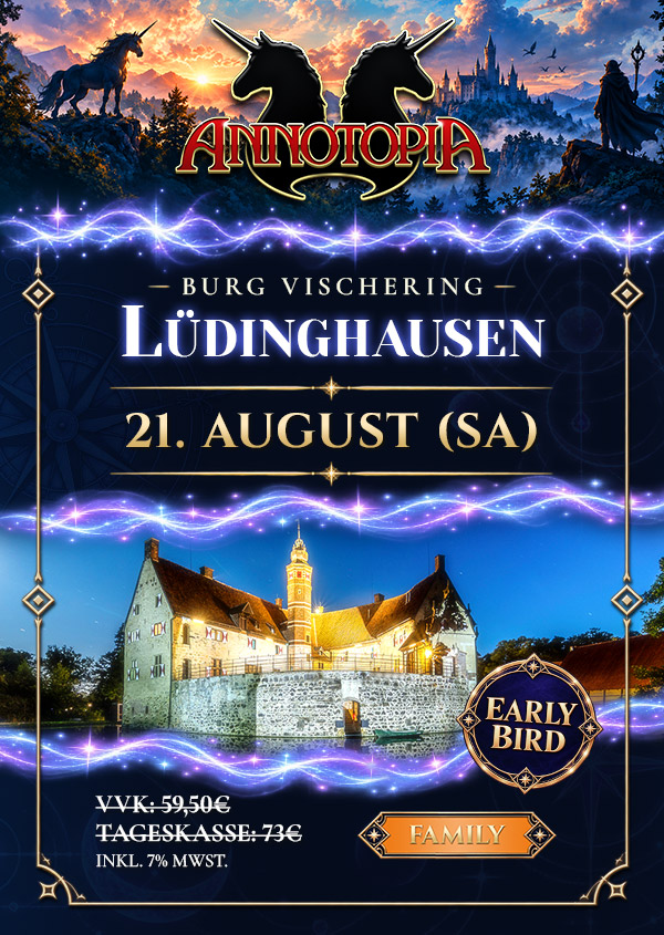 TAGESTICKET SAMSTAG FAMILY | LÜDINGHAUSEN 2027
