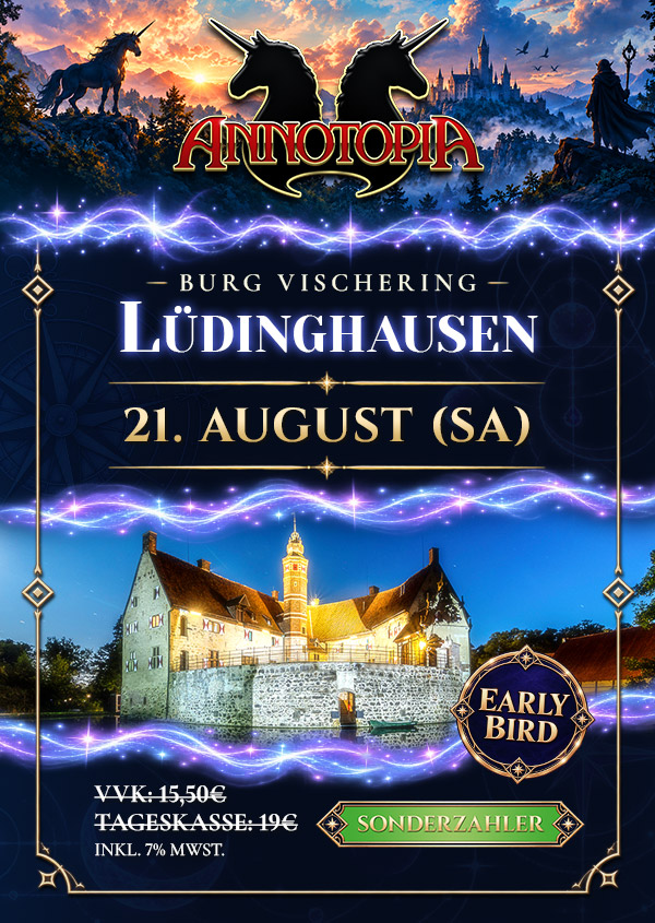 TAGESTICKET SAMSTAG SONDERZAHLER | LÜDINGHAUSEN 2027