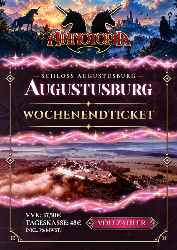 WOCHENENDTICKET VOLLZAHLER | AUGUSTUSBURG 2027