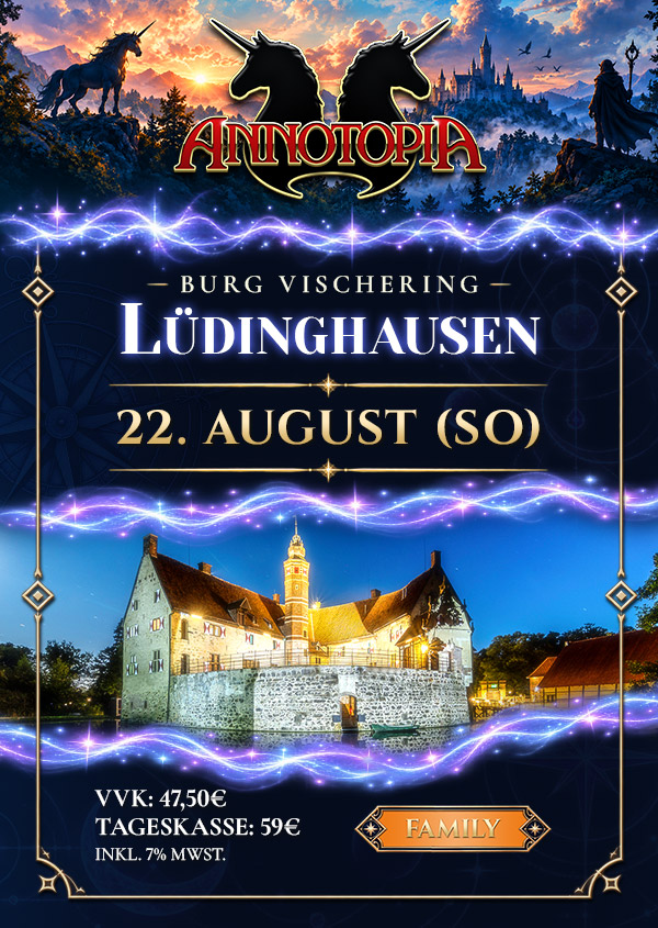 TAGESTICKET SONNTAG FAMILY | LÜDINGHAUSEN 2027