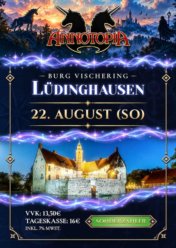 TAGESTICKET SONNTAG SONDERZAHLER | LÜDINGHAUSEN 2027
