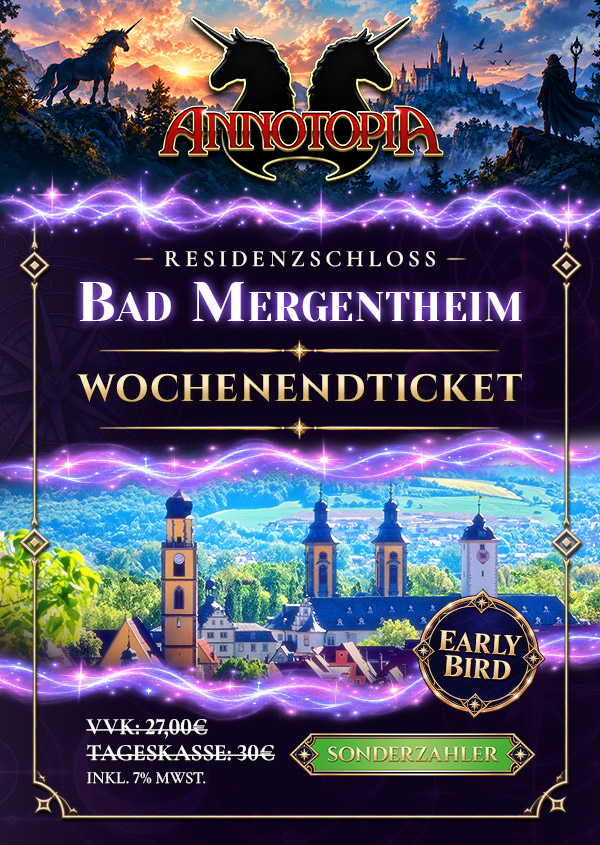 WOCHENENDTICKET SONDERZAHLER | BAD MERGENTHEIM 2027