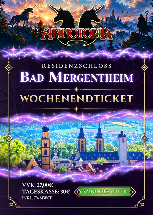 WOCHENENDTICKET SONDERZAHLER | BAD MERGENTHEIM 2027