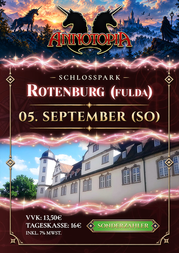 TAGESTICKET SONNTAG SONDERZAHLER | ROTENBURG (FULDA) 2027